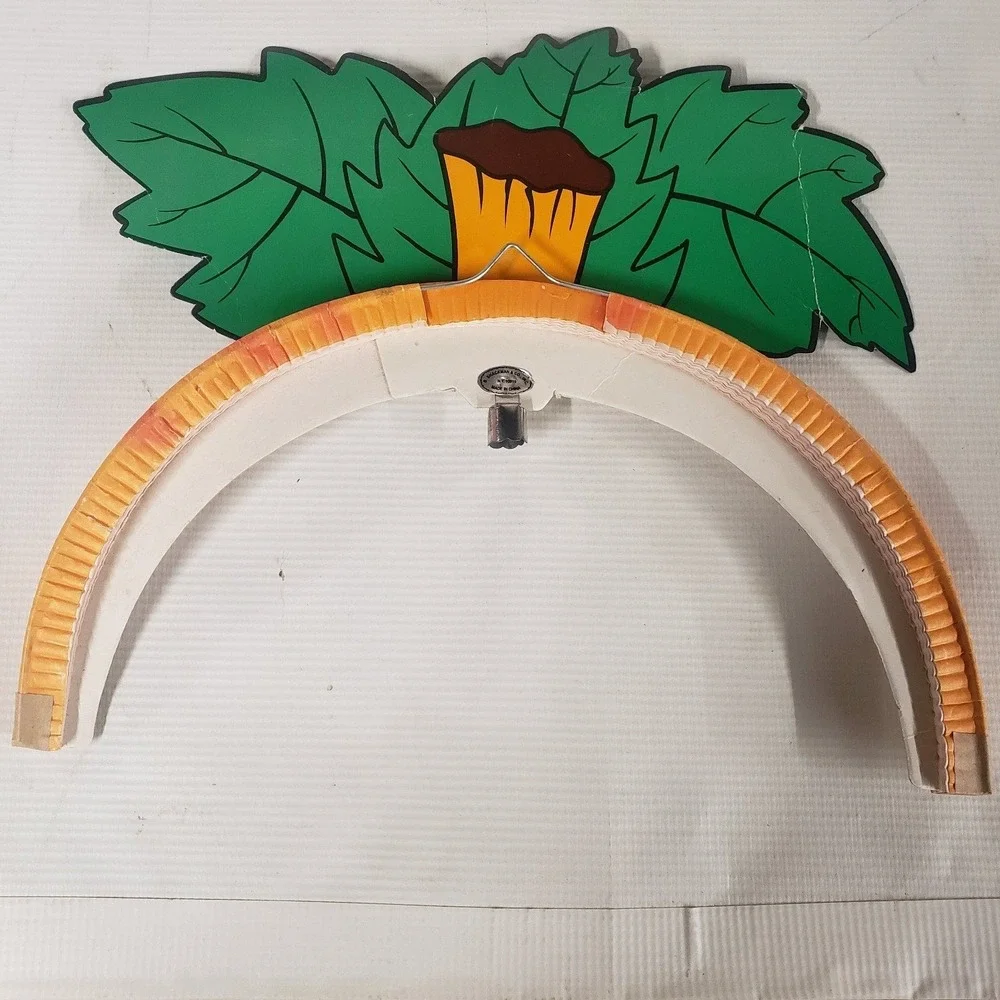 Vintage Halloween Accordion Pumpkin Paper Lantern B Shackman Co 12 inch